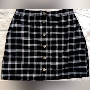 Hollister Mini Skirt Plaid